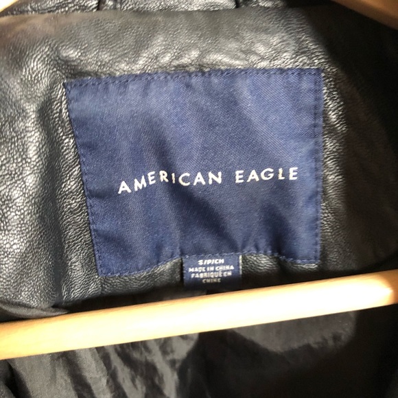 American eagle faux leather jacket - Picture 3 of 3
